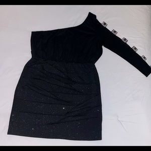 Deb Black Knee Length Formal Dress, size 3X